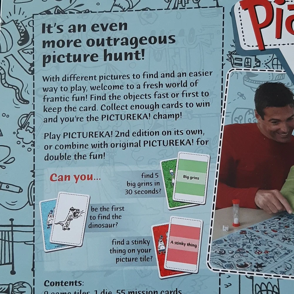 Hasbro Pictureka! 2nd Edition Game
